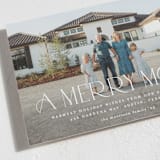 "Merry Move" - Holiday Cards in Snowball by Erica Krystek - Detail