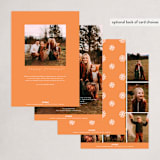 "Refresh" - Holiday Cards in Spice by Robin Ott - Back of Card Options