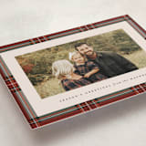 "Highland Holiday" - Holiday Cards in Antique by Olivia Kanaley Inman - Detail