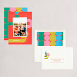 "Groovy Joy" - Holiday Cards in Rudolph's Nose by Lisa McLean - Assembled