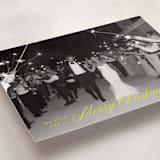 "classicly scripted" - Holiday Cards in Citron by Ellen Schlegelmilch - Detail
