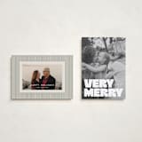 "Very Bold" - Holiday Cards in Snowflake by Jessie Steury - Photo Orientation Options