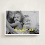 "The Family" - Holiday Cards in Stargazer by Tamara Hilje - Front
