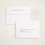 "Modern Postcard" - Holiday Cards in Berry by Wendy Chung - FREE Recipient Addressing