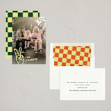 "peace out" - Holiday Cards in Limeade by Ekko Studio - Assembled