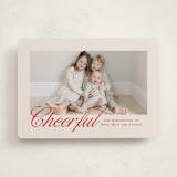 "Mina" - Holiday Cards in Berry by Pati Cascino - Front