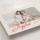"Mina" - Holiday Cards in Berry by Pati Cascino - Detail