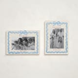 "watercolor ribbon frame" - Holiday Cards in Bluebell by Cass Loh - Photo Orientation Options