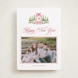 "Crestendo" - Holiday Cards in Wreath by Petra Kern - Front