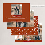 "Christmas Montage" - Holiday Cards in Harvest by Vanessa Doyle - Back of Card Options
