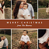 "Christmas Montage" - Holiday Cards in Harvest by Vanessa Doyle - Detail