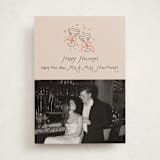 "Newlywed Toast" - Holiday Cards in Candied Grapefruit by Randi Cirelli - Front