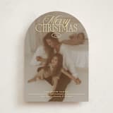 "Chromagical" - Holiday Cards in Butter Yellow by Erika Firm - Front
