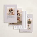 "the portrait" - Holiday Cards in Snow by Kasia Labocki - Back of Card Options