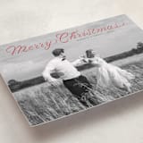 "Endearing" - Holiday Cards in Ruby by Alston Foster - Detail