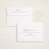 "Endearing" - Holiday Cards in Ruby by Alston Foster - FREE Recipient Addressing
