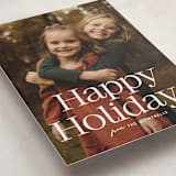 "Big Holiday serif" - Holiday Cards in Snow by Jackie Crawford - Detail