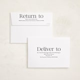 "Big Holiday serif" - Holiday Cards in Snow by Jackie Crawford - FREE Recipient Addressing