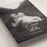 "Warm Winter Wishes" - Holiday Cards in Vanilla by Ani Somi - Detail