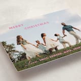 "Opening Titles" - Holiday Cards in Gumdrop by Megan Davis - Detail