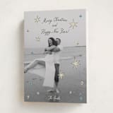 "the stars" - Holiday Cards in Wintermint by Helena Vitto - Folded Card