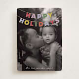 "Candy Garland" - Holiday Cards in Gumdrops by Maria Alou - Front