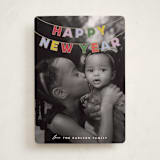 "Candy Garland" - Holiday Cards in Gumdrops by Maria Alou - Front