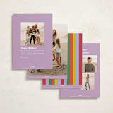 "Candy Garland" - Holiday Cards in Gumdrops by Maria Alou - Back of Card Options