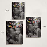 "Candy Garland" - Holiday Cards in Gumdrops by Maria Alou - Formats Available