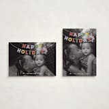 "Candy Garland" - Holiday Cards in Gumdrops by Maria Alou - Photo Orientation Options