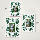 "Bauble & Bow" - Holiday Cards in Fir by Corinne Malesic - Formats Available