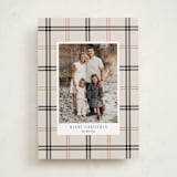 "Window Pane" - Holiday Cards in Vanilla by Cindy Reynolds - Front