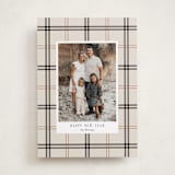 "Window Pane" - Holiday Cards in Vanilla by Cindy Reynolds - Front