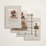 "Window Pane" - Holiday Cards in Vanilla by Cindy Reynolds - Back of Card Options