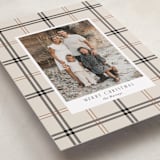 "Window Pane" - Holiday Cards in Vanilla by Cindy Reynolds - Detail