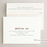 "Falalala" - Holiday Cards in Holly Berries by Carolyn Nicks - FREE Recipient Addressing