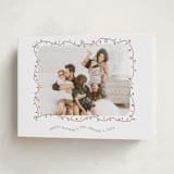 "Crazy Lights" - Holiday Cards in Frosting by Holly Whitcomb - Folded Card