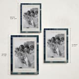 "Antiqued Plaid" - Holiday Cards in Sea by Makewells - Formats Available