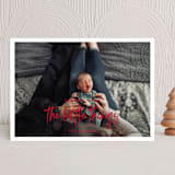 "Beensy" - Holiday Cards in Holly Berry by Meagan Christensen - Front