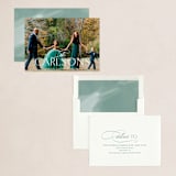 "our name" - Holiday Cards in Snowfall by Leah Ragain - Assembled