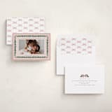 "Sugarpine" - Holiday Cards in Blush by Itsy Belle Studio - Assembled