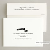 "Throwback" - Holiday Cards in Raven by Sara Hicks Malone - FREE Recipient Addressing