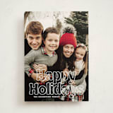 "Outline" - Holiday Cards in Starlight by Jessie Steury - Front