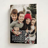 "Outline" - Holiday Cards in Starlight by Jessie Steury - Folded Card