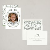 "Bright Greenery" - Holiday Cards in Sage by Kelly Nasuta - Assembled
