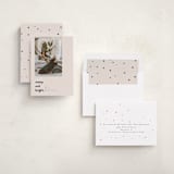 "Messy & Bright" - Holiday Cards in Blush by Iveta Angelova - Assembled
