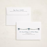 "Holly & Bows" - Holiday Cards in Winter Berry by Susan Moyal - FREE Recipient Addressing