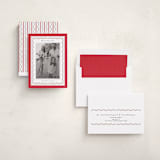 "Vintage Vine" - Holiday Cards in Holly Berry by Susan Moyal - Assembled