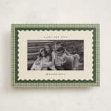 "gingham layers" - Holiday Cards in Garland by Ellen Schlegelmilch - Front