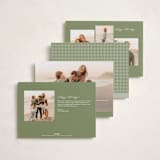 "gingham layers" - Holiday Cards in Garland by Ellen Schlegelmilch - Back of Card Options